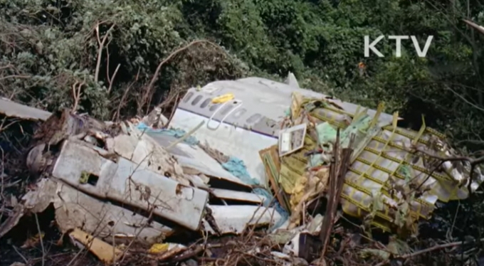 1993년 목포 항공기 추락 사고 / 사진=유튜브 채널 'KTV' 캡처