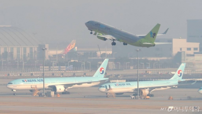 대한항공, 아시아나항공 인수(자료사진) /사진=인천=이기범 기자 leekb@