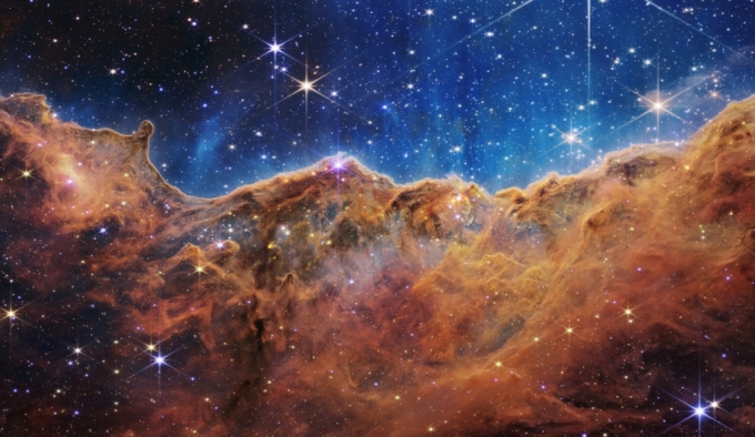 제임스 웹 우주망원경(JWST)이 촬영한 용골자리 성운(Carina Nebular) 사진. / 사진=미국항공우주부(NASA)