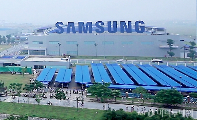 베트남 하노이 북부 박닌성에 위치한 삼성전자 스마트폰 생산 공장 /사진=삼성전자