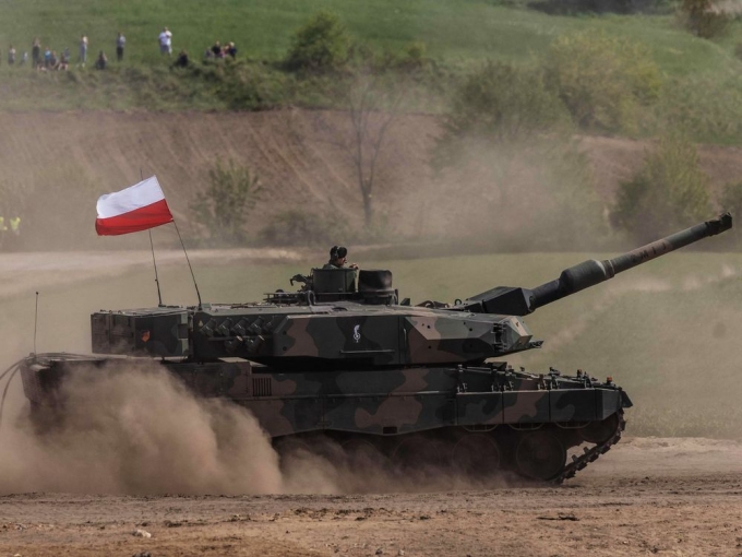 지난 5월 훈련 중인 폴란드군 /AFPBBNews=뉴스1