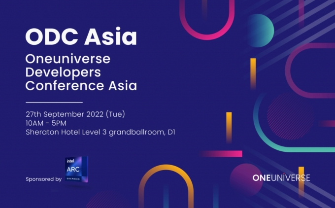 원유니버스, 개발자 컨퍼런스 '2022 ODC ASIA' 티켓 3일만에 매진