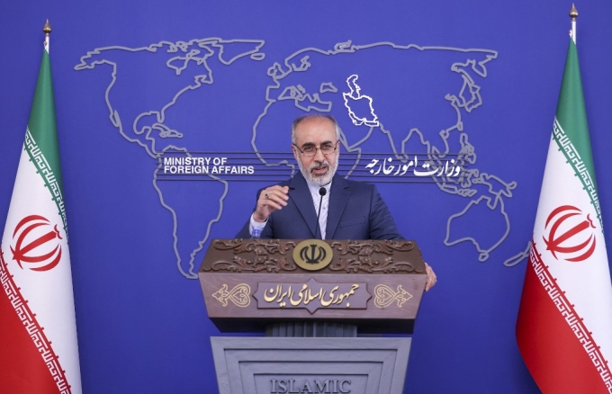 나세르 칸아니 이란 외무부 대변인/AFPBBNews=뉴스1