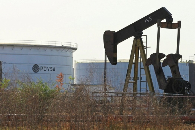 베네수엘라 국영정유사(PDVSA) 석유 시추시설 /로이터=뉴스1