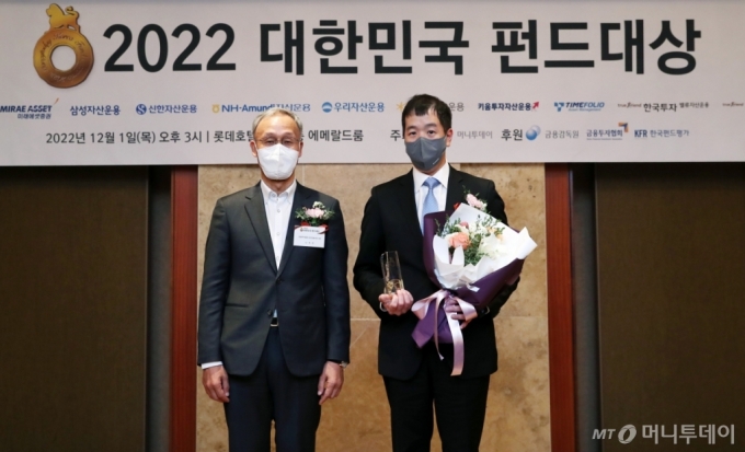 [사진]삼성자산운용 '2022 대한민국 펀드대상' 베스트 ETF상 수상