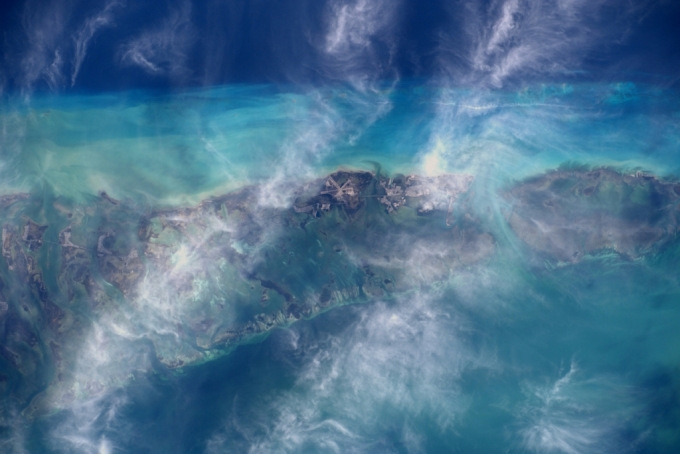 미국 대륙의 최남단 지점 키 웨스트(Key west). 미국 플로리다주 먼로군에 위치한 도시다. / 사진=미국항공우주국(NASA)