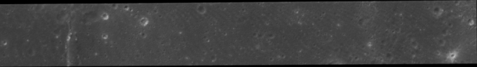 다누리의 고해상도카메라(LUTI)로 달 지형 중 '비의 바다'를 촬영한 사진. / 사진제공=한국항공우주연구원