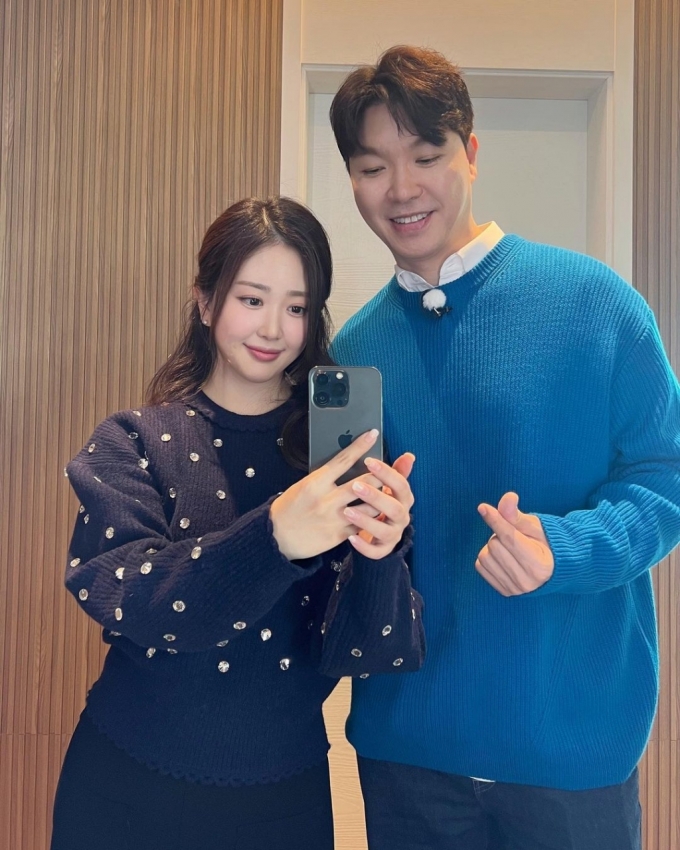 방송인 박수홍과 그의 아내 김다예./사진=김다예 인스타그램