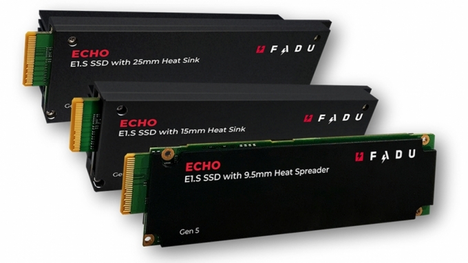파두 주력 제품인 FADU Gen5 SSD /사진제공=파두