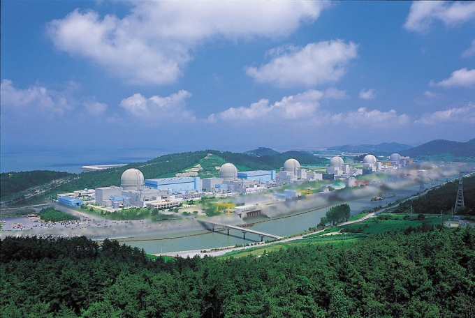 전남 영광에 위치한 한빛 원자력발전소 모습. /사진제공=한국수력원자력 