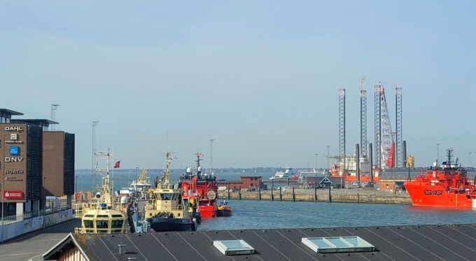 덴마크 에스비에르 항구 /사진=권다희 기자 