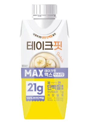 테이크핏 맥스 바나나맛/사진제공=남양유업