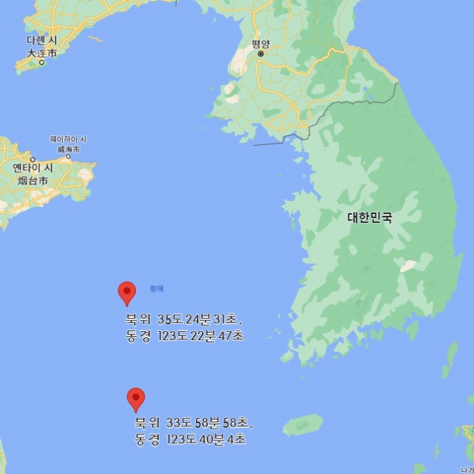 일본 해상보안청의 'NAVAREA XI' 구역 항행 경보상에서 북한이 31일부터 다음달 10일 사이 발사를 예고한 위성 발사(SATELLITE ROCKET LAUNCHING) 내용과 함께 관련 좌표들이 기재됐다. 지도상의 좌표는 위로부터 각각 태안반도와 210여km, 제주도와 240여 km에 해당한다. 