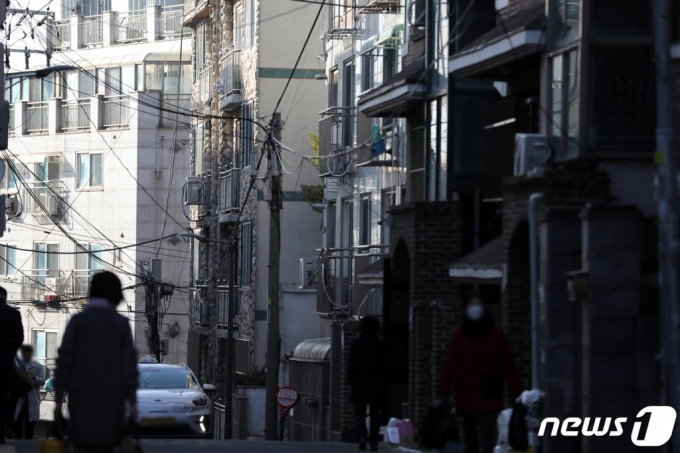 전세금 미반환 사고가 발생한 서울 강서구 화곡동의 빌라 밀집 지역. /사진=뉴스1