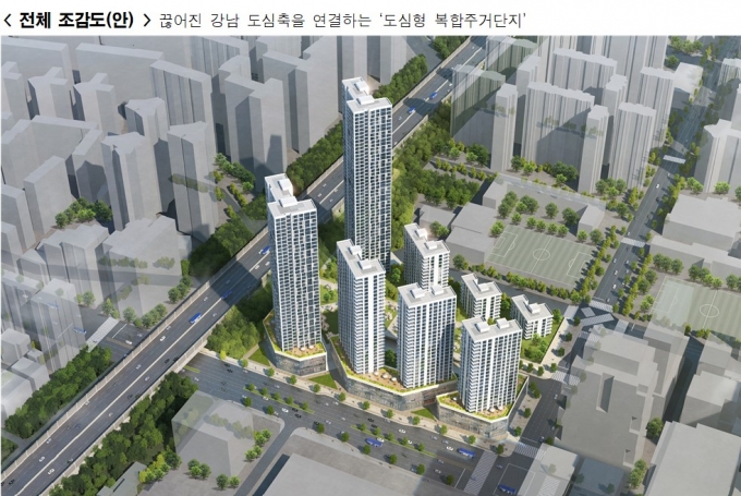 강남역 도보 '진흥아파트' 높이 50층+ 탈바꿈…신속통합기획 확정