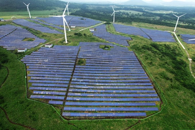 BEP가 보유·운영 중인 13.5MW 규모의 태양광 발전소(제주도 서귀포시 표선면 소재) /사진=브라이트에너지파트너스