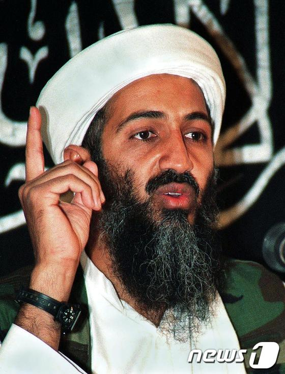 알카에다 수장이자 2001년 미국에서 발생한 9. 11 테러 주도자로 지목된 오사마 빈 라덴. /사진= (C)AFP=News1 자료 사진 