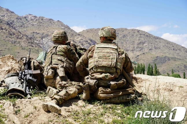 아프가니스탄에서 작전 중인 미군. /AFPBBNews=뉴스1