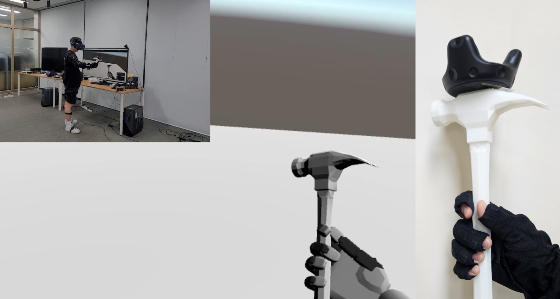 메타아이스퀘어의 모션캡쳐 장비와 3D 프린팅을 활용한 가상공간·현실세계 융합 예시/사진제공=메타아이스퀘어