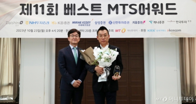 [사진]NH투자증권 '베스트 MTS 어워드' 종합우수상 수상