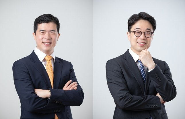 (왼쪽부터) 김민국, 최준철 VIP자산운용 대표