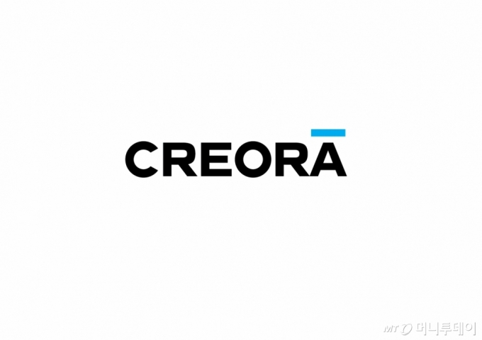 새로 개편된 CREORA 로고. CREORA는 스판덱스, 폴리에스터, 나일론 등 효성티앤씨의 기능성 섬유를 대표하는 브랜드다./사진제공=효성티앤씨