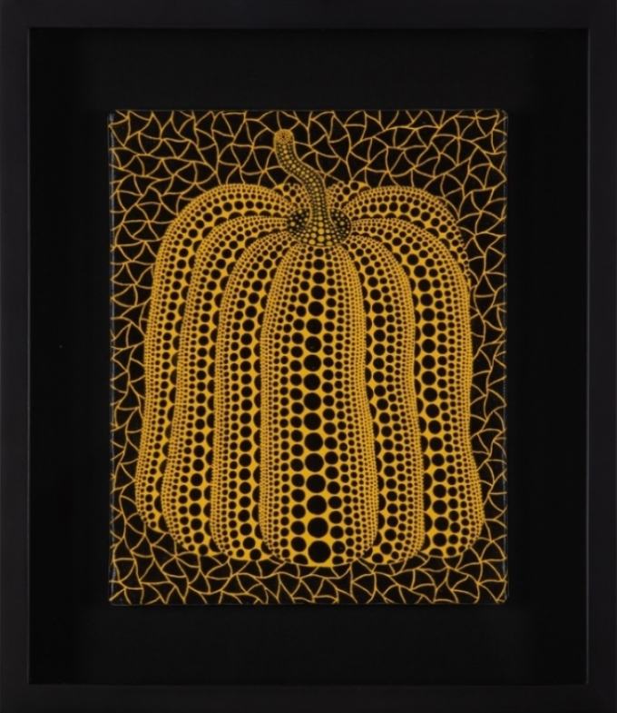 국내 1호 투자계약증권의 기초자산인 일본 작가 야요이 쿠사마의 작품 &#039;호박(Pumpkin)&#039; /사진제공=열매컴퍼니