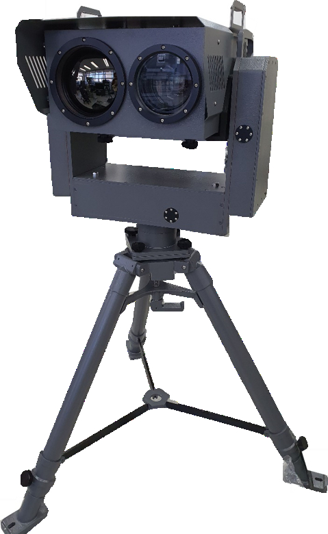 유투에스알의 주야간 전선 관측 장비 '호크아이 V6'/사진제공=유투에스알