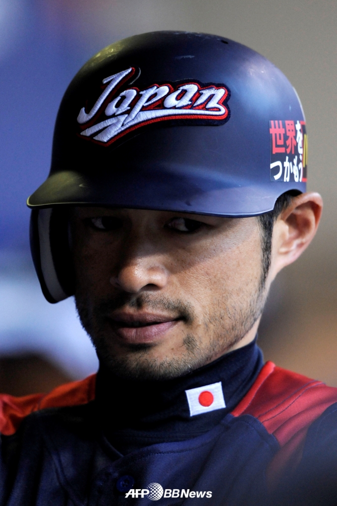 일본 대표팀 시절 스즈키 이치로의 모습. /AFPBBNews=뉴스1