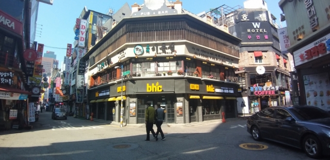 서울 종로의 음식점 거리./자료사진