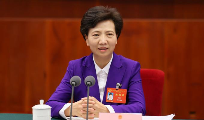 천이친 중국 국무위원. 여성정치인 중 가장 공식 직급이 높은 이다./신화=뉴시스