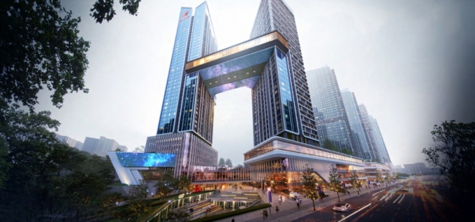 현대건설 성남 '중2구역' 도시환경정비사업 '힐스테이트 성남센트럴'/사진제공=현대건설