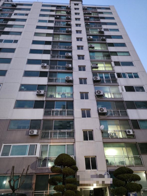 A씨 일당이 범행 대상으로 삼은 구축 아파트. /사진제공=서울 광진경찰서