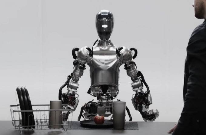 지난 13일(현지시간) 로봇 스타트업 피겨AI가 유튜브에서 공개한 휴머노이드 피겨01 시연 영상./사진=피겨AI 유튜브 영상 갈무리