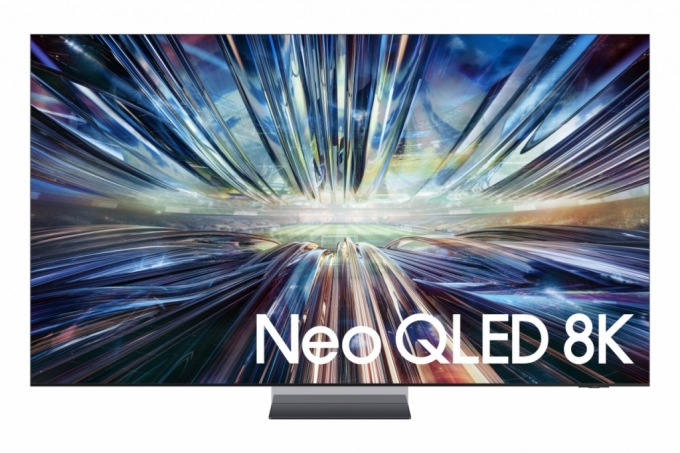 2024년형 삼성전자 Neo QLED 8K TV. 3세대 AI 8K 프로세서를 탑재했다./사진제공=삼성전