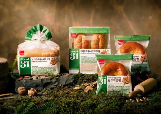 삼립, 31가지 곡물로 채운 건강빵 브랜드 '브레드31' 출시