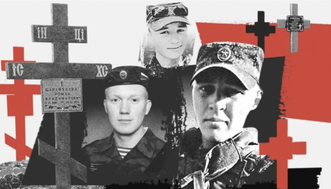 러시아-우크라 전쟁으로 희생된 병사들 이미지/사진=영국 데일리메일