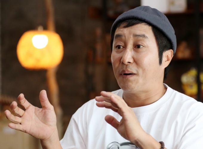 방송인 김병만이 SBS에서 새 리얼 버라이어티 '정글밥'을 론칭한 것에 대해 서운함을 토로했다. /사진=(양주=뉴스1) 김진환 기자