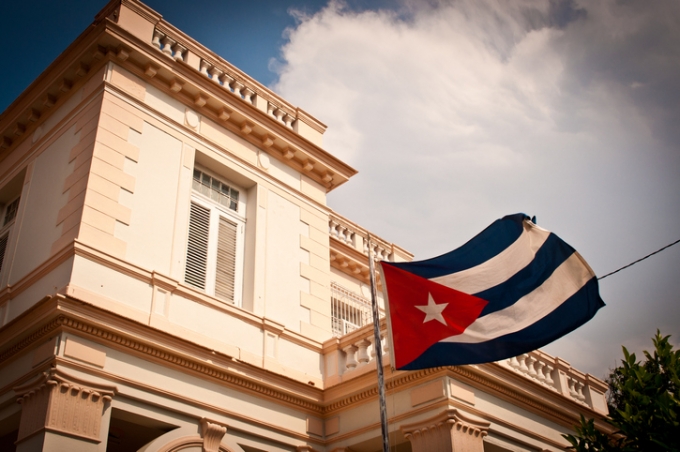 쿠바 국기가 날리는 모습. 기사 내용과 직접적인 관련 없는 사진. /사진=게티이미지뱅크