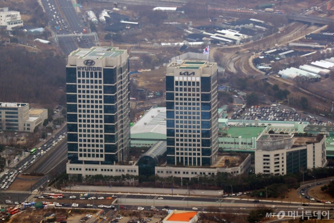 서울 서초구 현대차·기아 양재 사옥. /사진=이기범 기자 leekb@